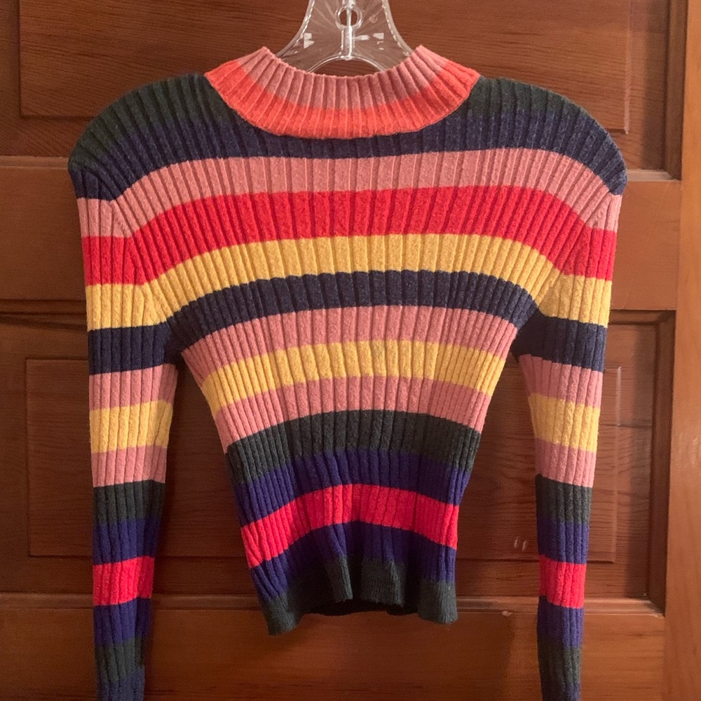 Lottie Moss Ribbed Sweater